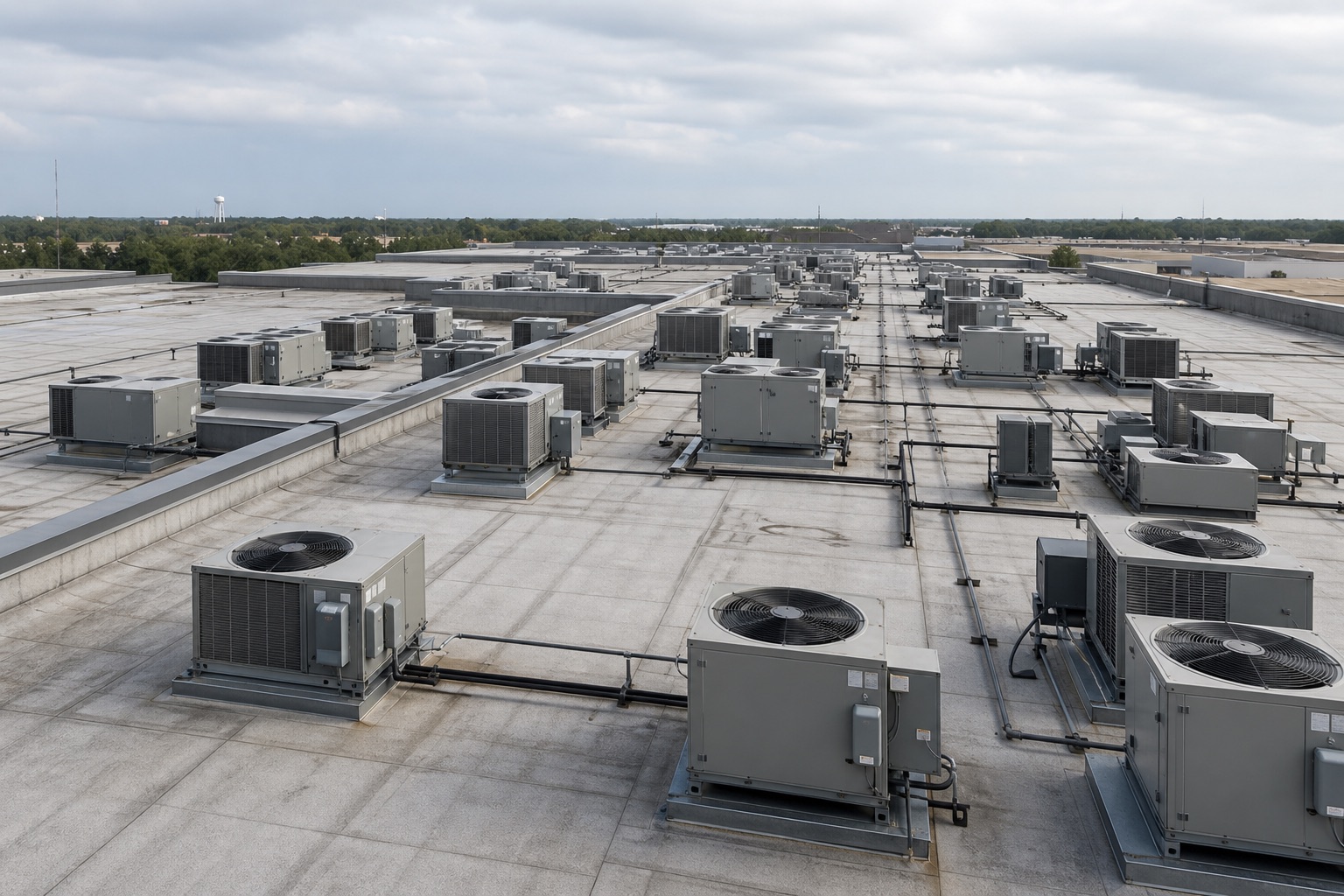 Illustrative commercial mechanical equipment